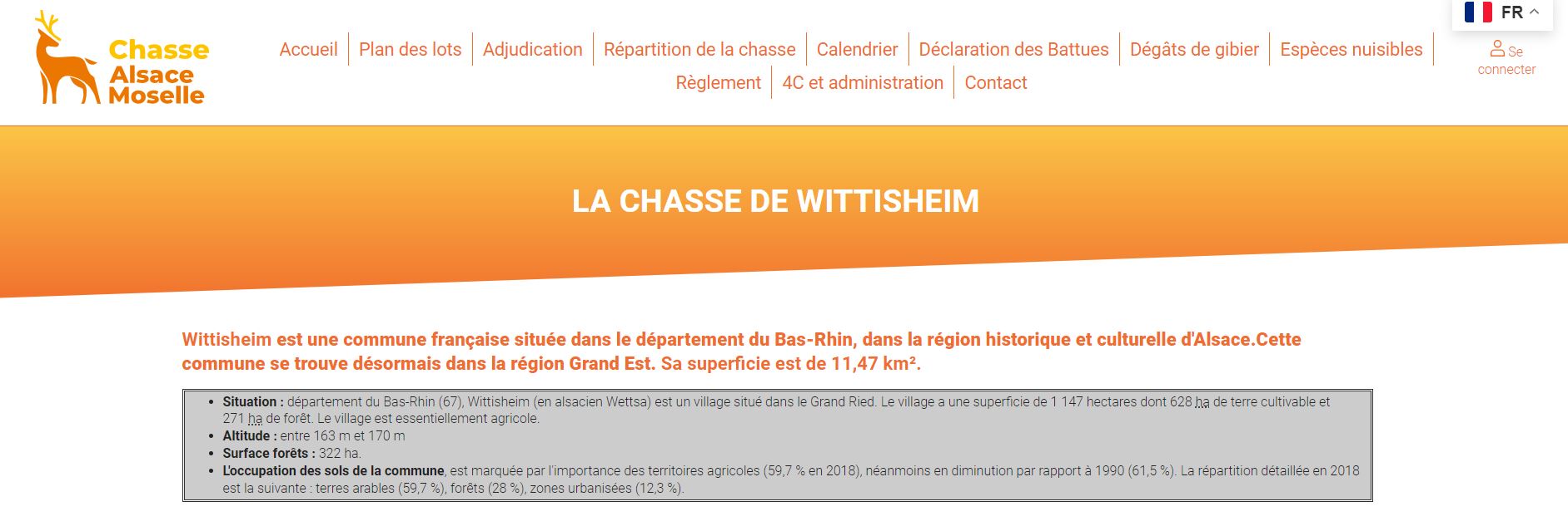 Chasse - image portail
